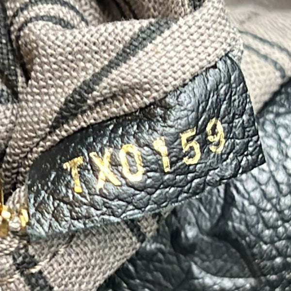 LOUIS VUITTON Artsy MM Empreinte Leather Hobo Bag Black