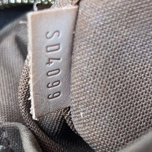 LOUIS VUITTON Thames PM Monogram Canvas Shoulder Bag Brown