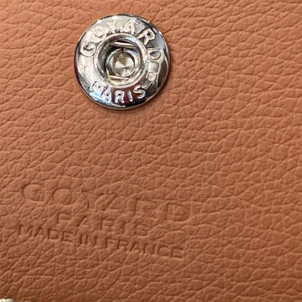 GOYARD Saint Louis GM Canvas Tote Shoulder Bag Tan