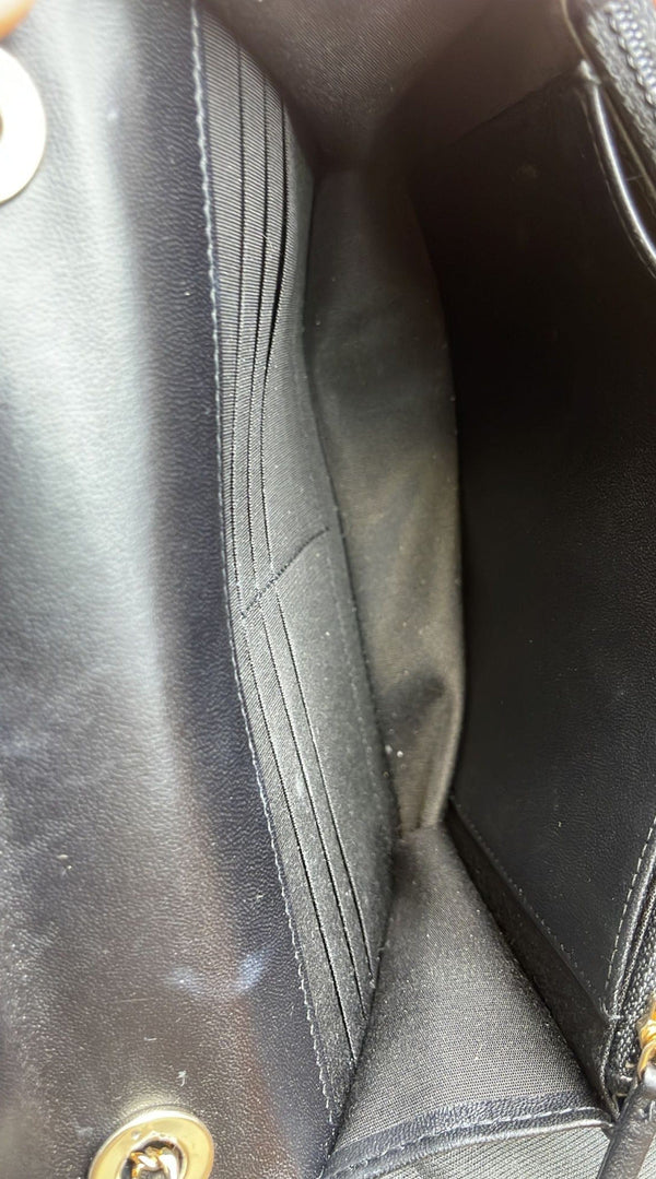 CHANEL Trendy CC Woc Lambskin Leather Crossbody Bag Black