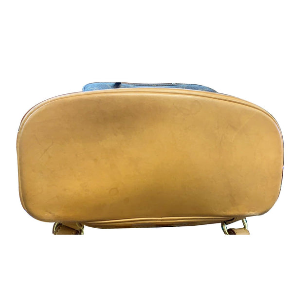 LOUIS VUITTON Montsouris MM Monogram Canvas Backpack Bag Brown