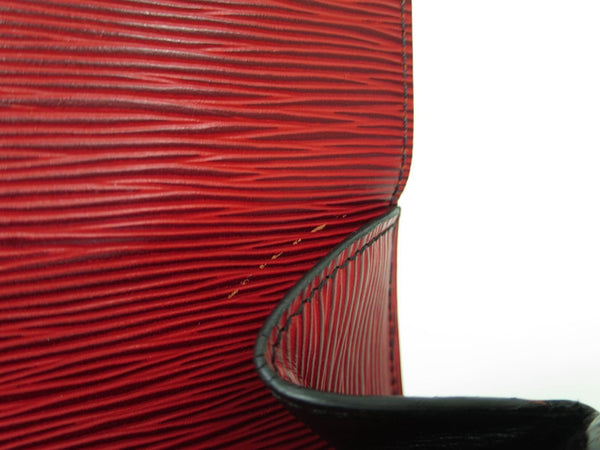 Louis Vuitton Cartouchiere Epi Red Shoulder Bag