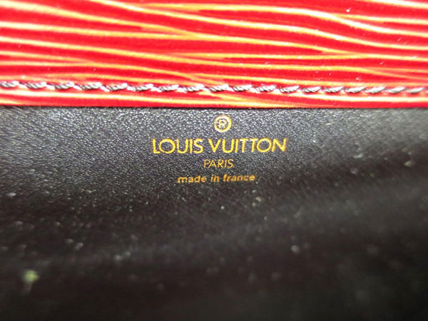 Louis Vuitton Cartouchiere Epi Red Shoulder Bag