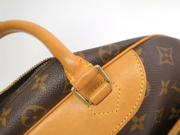 LOUIS VUITTON Bowling Vanity Deauville Monogram Hand bag