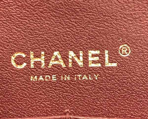 CHANEL Medium Double Flap CC Caviar Leather Shoulder Bag Black