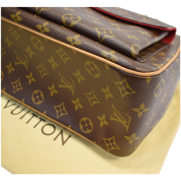 LOUIS VUITTON Viva Cite GM Monogram Canvas Shoulder Bag Brown