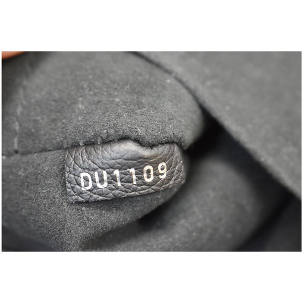 LOUIS VUITTON Lockme Calfskin Leather Backpack Bag Black