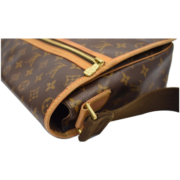 LOUIS VUITTON Bosphore GM Monogram Canvas Crossbody Bag Brown