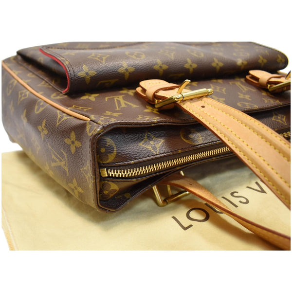 LOUIS VUITTON Viva Cite GM Monogram Canvas Shoulder Bag Brown