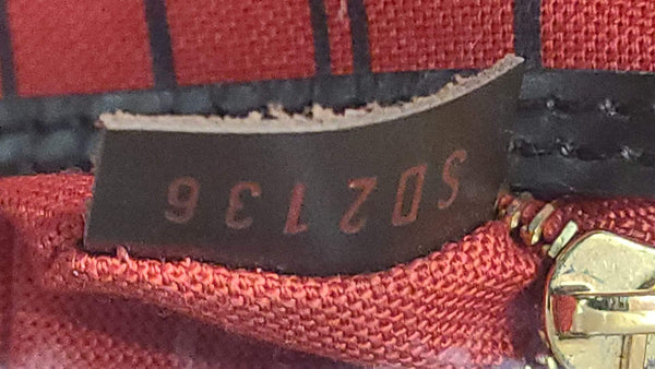 LOUIS VUITTON Delightful MM Damier Ebene Hobo Bag Brown