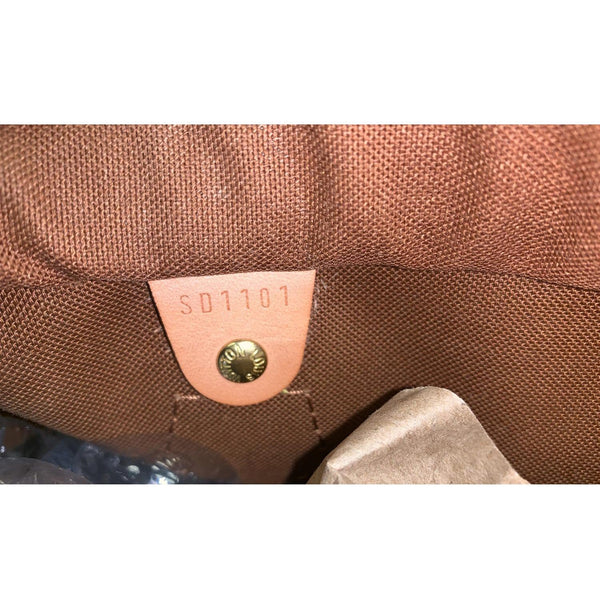 LOUIS VUITTON Speedy 25 Bandouliere Monogram Canvas Shoulder Bag Brown-US