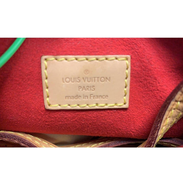 Louis Vuitton Nano Pallas Monogram Canvas Bag Lv tag