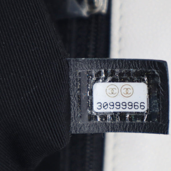 CHANEL My Everything Caviar Quilted Leather Flap Shoulder Bag White