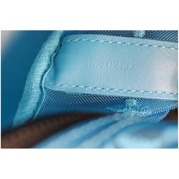 LOUIS VUITTON Keepall Triangle 50 Bandouliere Seethrough Travel Bag Blue