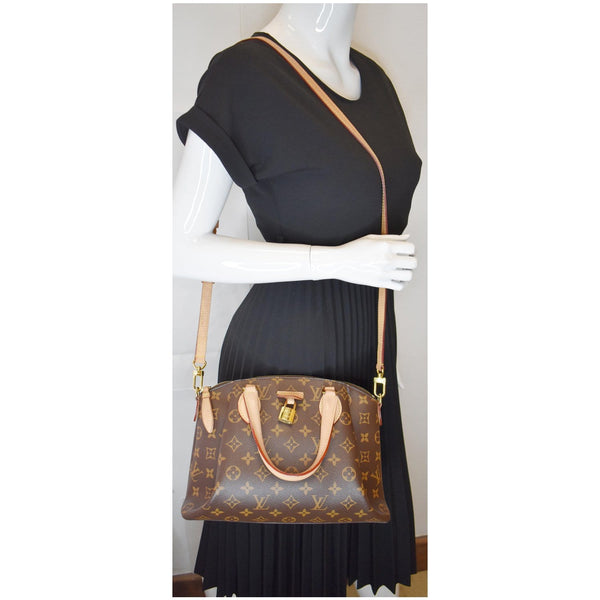 Louis Vuitton Rivoli PM Monogram Canvas Shoulder Bag women