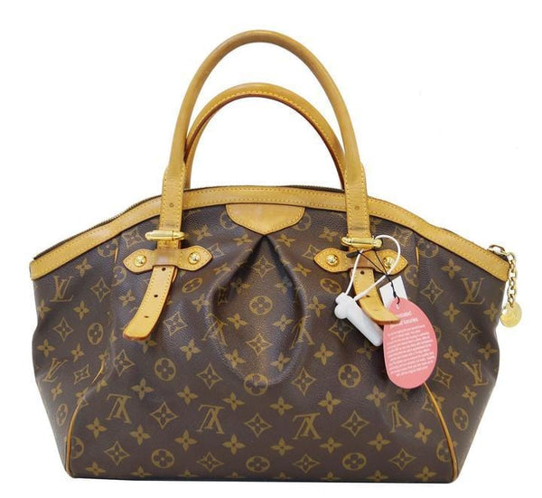 LOUIS VUITTON Monogram Tivoli GM Brown Tote Shoulder Bag