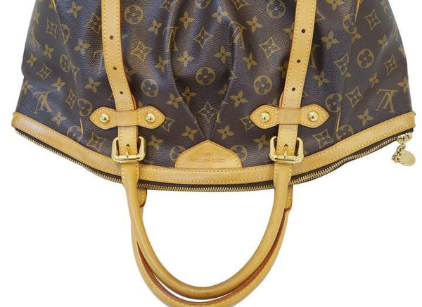 LOUIS VUITTON Monogram Tivoli GM Brown Tote Shoulder Bag