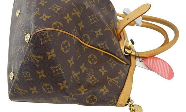 LOUIS VUITTON Monogram Tivoli GM Brown Tote Shoulder Bag