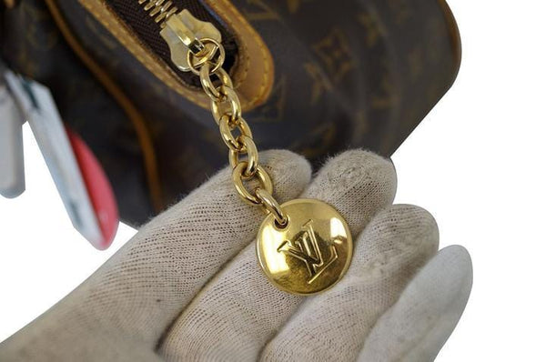 LOUIS VUITTON Monogram Tivoli GM Brown Tote Shoulder Bag