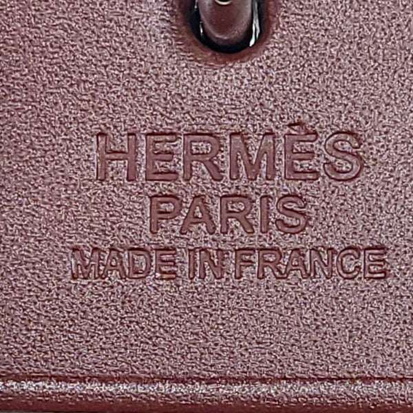 HERMES Herbag Zip Retourne 31 Toile Canvas Shoulder Bag White