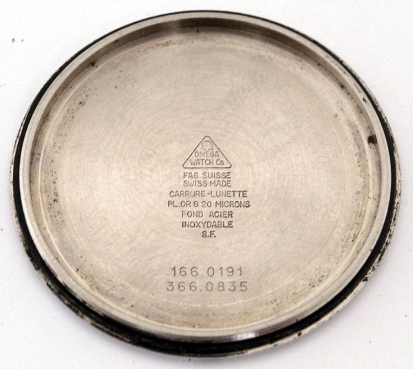 Omega Men's Seamaster Automatic Cal.1012 Black Dial Watch