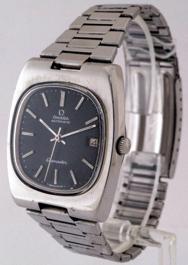 Omega Men's Seamaster Automatic Cal.1012 Black Dial Watch