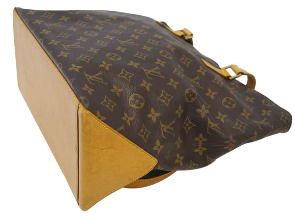 LOUIS VUITTON Monogram Canvas Cabas Mezzo Brown Tote Bag