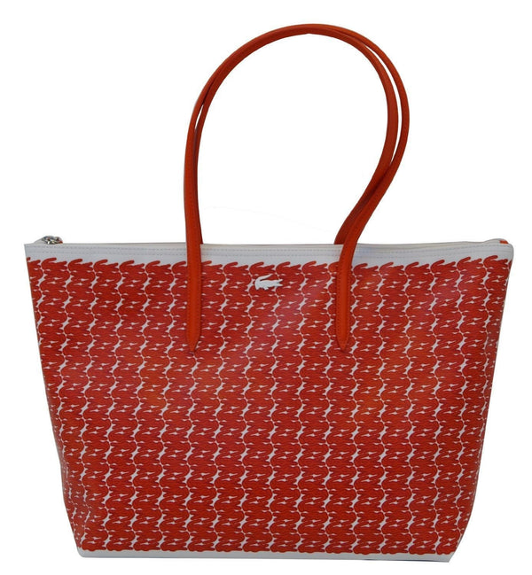 Lot of 12 LACOSTE Leather PVC Shoulder Messenger Tote Bags