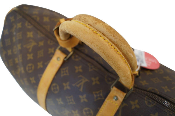 LOUIS VUITTON Monogram Keepall 55 Bandouliere Travel Bag