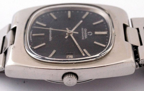 Omega Men's Seamaster Automatic Cal.1012 Black Dial Watch