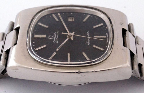 Omega Men's Seamaster Automatic Cal.1012 Black Dial Watch