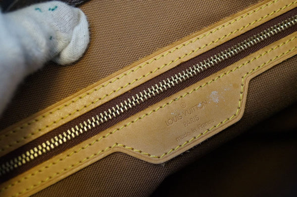 LOUIS VUITTON Monogram Canvas Cabas Mezzo Brown Tote Bag