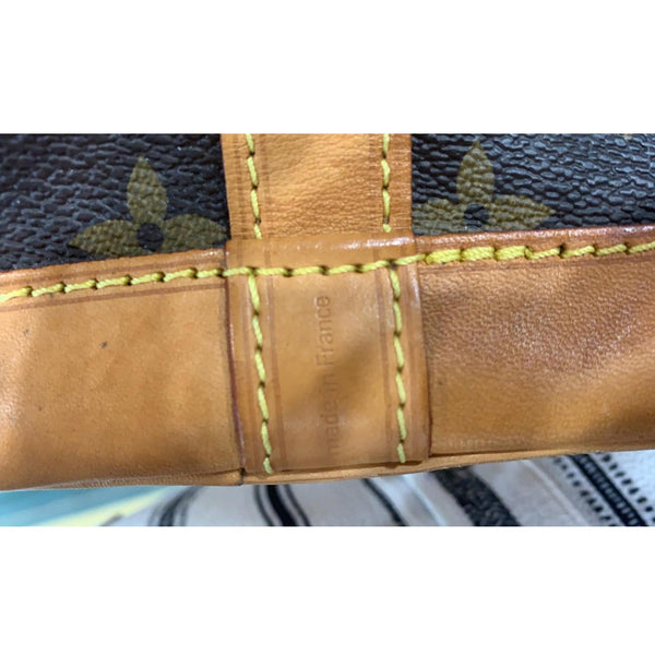 Louis Vuitton Petit Noe NM Monogram Bag Golden Stitching