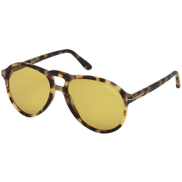 Tom Ford Lennon Pilot Men Sunglasses Havana Frame