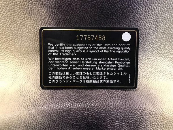 CHANEL Caviar Ombre Jumbo Single Flap Blanc White Shoulder Bag