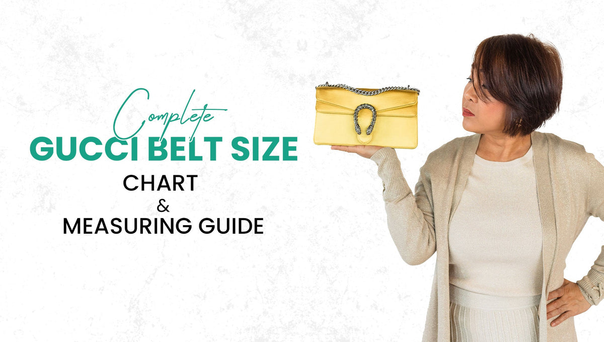 Complete Gucci Belt Size Chart and Measuring Guide"