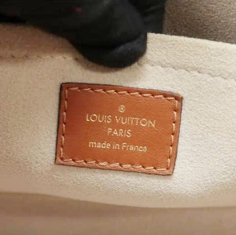Louis Vuitton On My Side MM Monogram Canvas Shoulder Bag Orange