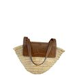 Christian Louboutin Loubishore Woven Straw Basket Bag
