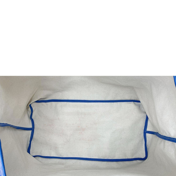 GOYARD Saint Louis GM Canvas Tote Bag Blue