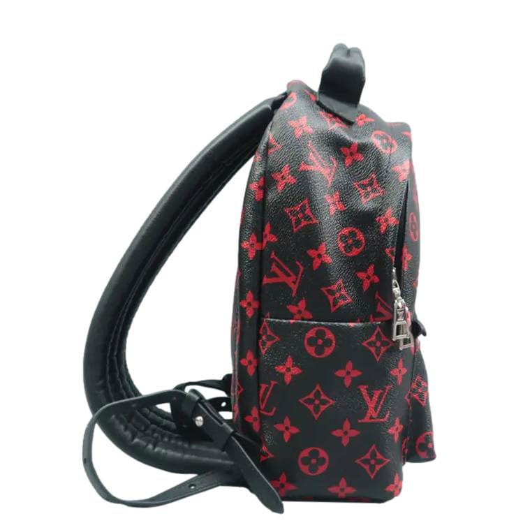 louis vuitton black backpack replica Louis Vuitton Palm Springs PM Monogram Infrarouge Backpack Black