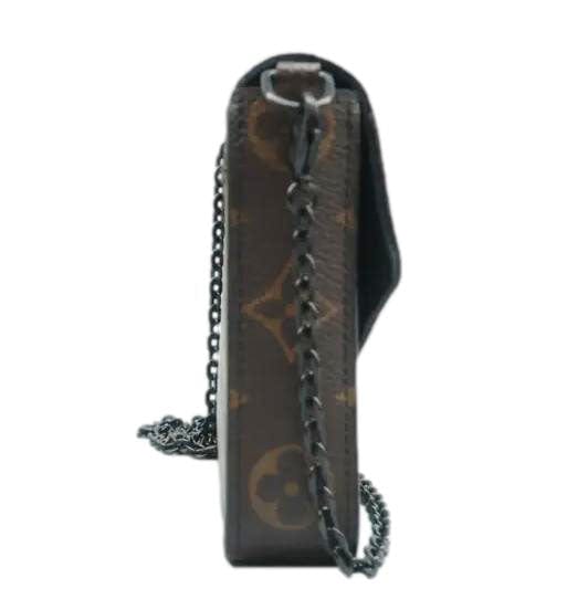 LOUIS VUITTON Pochette Felicie Monogram Canvas  right side look