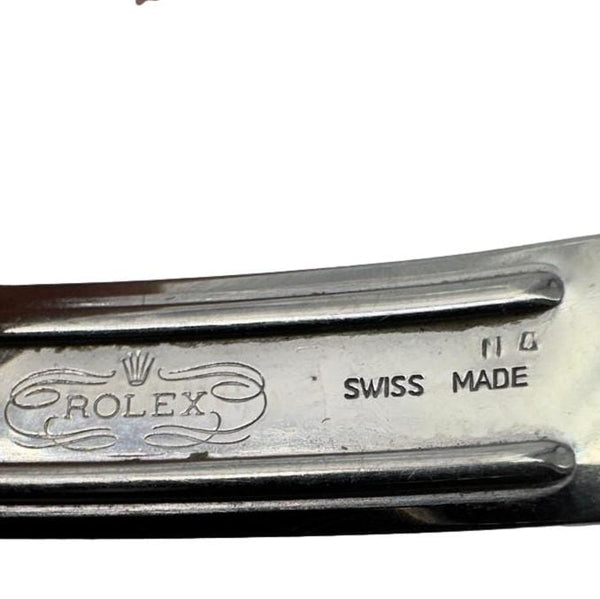 ROLEX 1959 Women's Oyster Precision Stainless Steel Watch White Dial 22MM