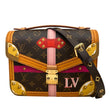 LOUIS VUITTON Summer Trunk Metis Pochette Monogram Canvas Crossbody Bag Brown