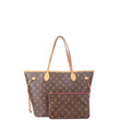 Louis Vuitton Neverfull MM w/Wristlet