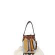 Fendi Raffia Mini Mon Tresor Bucket Bag