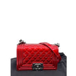 Chanel Small Patent Boy Flap Bag