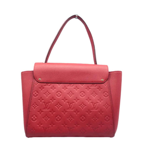 LOUIS VUITTON Trocadero Monogram Shoulder Bag Cerise back side
