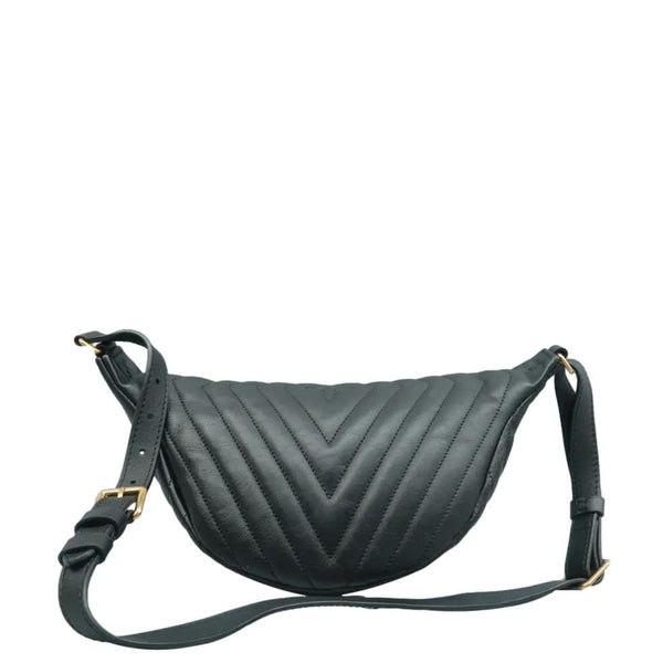 LOUIS VUITTON New Wave Bumbag Black back side look