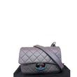 Chanel Iridescent Double Carry Waist Chain Flap Bag