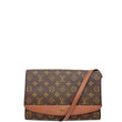 Vintage Louis Vuitton Monogram Pochette Bordeaux